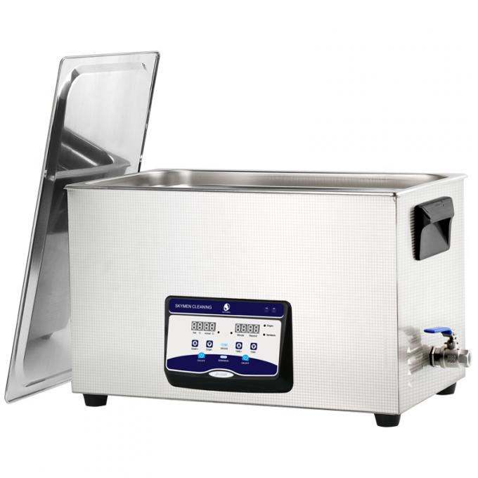 40Khz 30 litres de Benchtop de décapant ultrasonique d'instruments pharmaceutiques de laboratoires