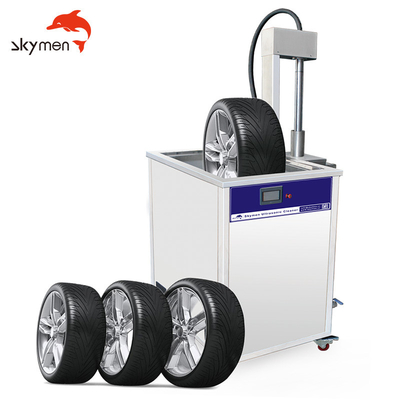 Machine de nettoyage de pneu ultrasonique automatique