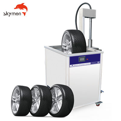 Machine industrielle de nettoyage de roues de pneus à ultrasons, pour le nettoyage automatique des pneus et des jantes de voiture