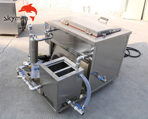 Machine de nettoyage à ultrasons industrielle personnalisable avec panier SUS 304 / minuteur de 1 à 99 heures