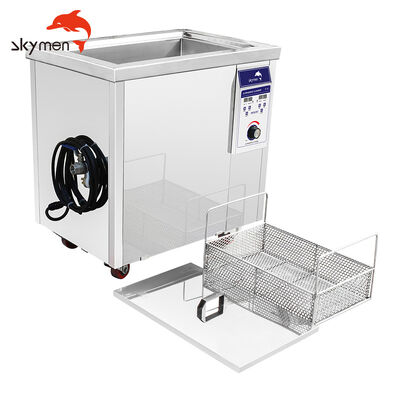 Machine de dégraissage de pièces métalliques 80L Nettoyeur à ultrasons industriel pour cylindres de moteur Dégraissant Nettoyage