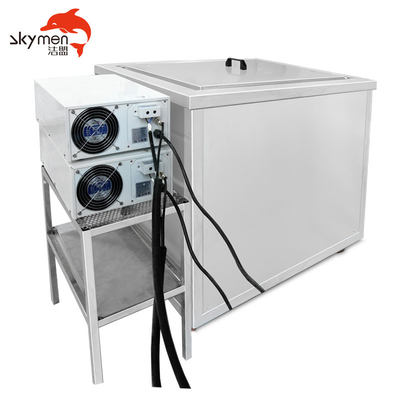 Large échelle simple d'enlèvement d'huile de cire de la machine 640L de nettoyage ultrasonique de cannelure