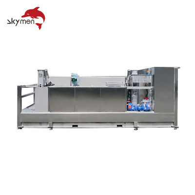 QUALITÉ  Large Industrial Ultrasonic Cleaning Machine With Filtration Cycle Ultrasonic Bath Heat Exchanger USINE