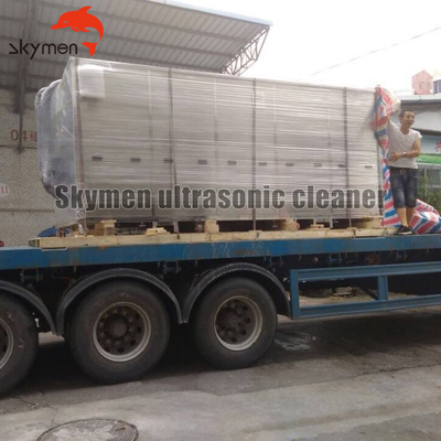 SUS304 transducteur ultrasonique industriel de la capacité 648pcs du décapant 5400L pour des pièces de bateau
