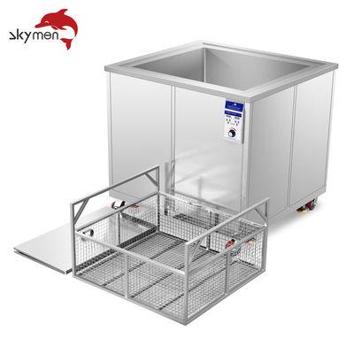 Machine de nettoyage ultrasonique 540L 28/40 KHz pour l'industrie automobile et aérospatiale