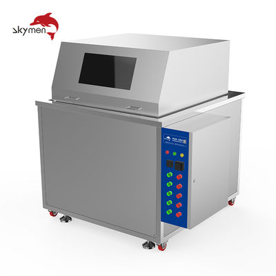 Machine industrielle de nettoyage ultrasonique de jet rotatoire à haute pression pour le dégraissage de pièces métalliques