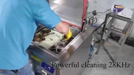 53L grand nettoyeur industriel multifonctionnel professionnel avancé à réservoir unique à ultrasons