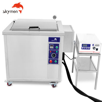 Machine de nettoyage industriel à ultrasons de grande capacité de 38L avec filtration pour pièces automobiles