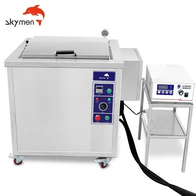 Chine usine Skymen 175L 2400W machine de nettoyage industriel à ultrasons pour le nettoyage des pièces du bloc de moteur