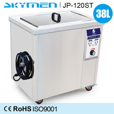 Nettoyeur à ultrasons industriel Skymen OEM JP-120ST 38L à grand réservoir avec réservoir en acier inoxydable pour l'industrie automobile