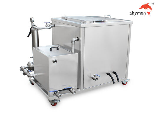 Nettoyeur à ultrasons industriel de culasses avec système de filtration