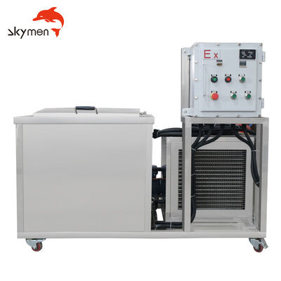machine à réservoir unique de nettoyage ultrasonique décapant anti-déflagrant industriel de la réfrigération 38L de grand pour les Autoparts 600W