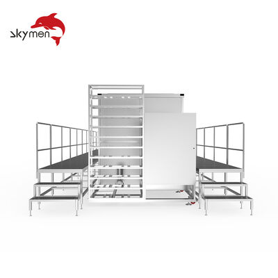 Machine de nettoyage ultrasonique de grande capacité pour échangeurs de chaleur industriels, faisceaux tubulaires et composants robustes
