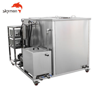 Nettoyeur à ultrasons à double réservoir avec réservoir de nettoyage et réservoir de rinçage