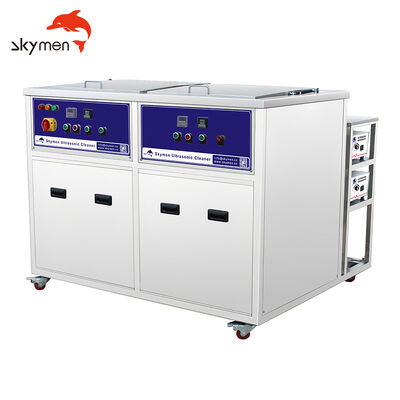 High Quality Double Tanks Industrial Ultrasonic Cleaner with Filtration and Rinsing System 40L