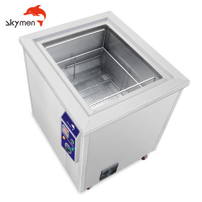 Machine de nettoyage par ultrasons à réservoir unique pour le nettoyage des pièces