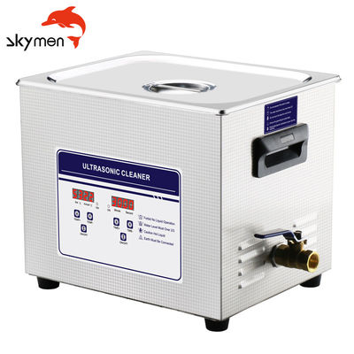 décapant ultrasonique de 15L 360W Benchtop pour le conteneur en verre de compte-gouttes
