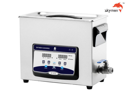 Bath ultrasonique de parachutistes pour l'étui des armes à feu avec l'appareil de chauffage 200W 1,72 gallons