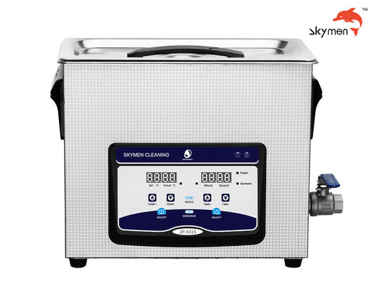 Bath ultrasonique de parachutistes pour l'étui des armes à feu avec l'appareil de chauffage 200W 1,72 gallons