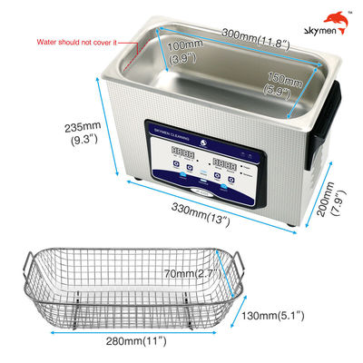 1,19 décapant ultrasonique 200W du gallon 40KHz Benchtop