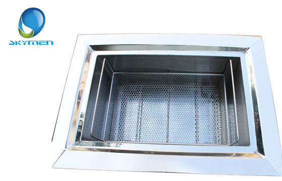 Nettoyeur à ultrasons industriel Skymen 77L avec réservoir en acier inoxydable pour le nettoyage de pièces automobiles