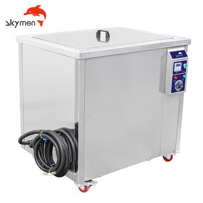 Large échelle simple d'enlèvement d'huile de cire de la machine 640L de nettoyage ultrasonique de cannelure