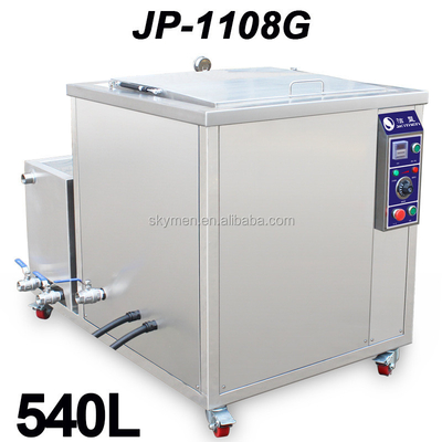 Nettoyeur ultrasonique industriel professionnel 540L 5400w pour le nettoyage par filtration et l'élimination de la poussière des moteurs automobiles