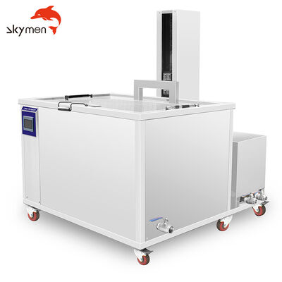 Nettoyeur à ultrasons automatique pour pneus avec levage pneumatique facile à utiliser