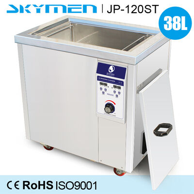 Skymen JP-120ST 38L Nettoyeur industriel à ultrasons numérique haute puissance avec réservoir en acier inoxydable pour bloc de filtre DPF