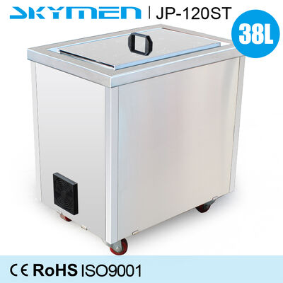 Nettoyeur à ultrasons industriel Skymen OEM JP-120ST 38L à grand réservoir avec réservoir en acier inoxydable pour l'industrie automobile