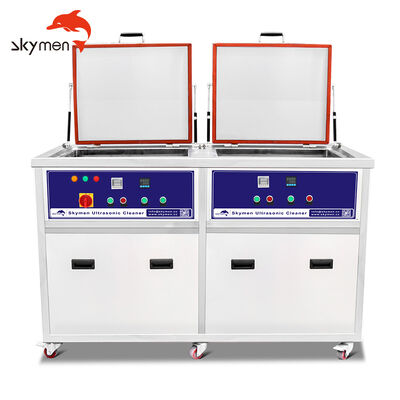 Nettoyeur à ultrasons industriel de haute qualité à double réservoir avec système de filtration et de rinçage 40L