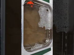 Skymen Nettoyeur à ultrasons pour le nettoyage des vis, élimination de la rouille 15L, commande mécanique