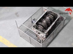 La rouille de graisse de pièce d'auto enlèvent le réservoir 28/40KHz du décapant ultrasonique industriel 100L