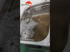 Réservoir ultrasonique du décapant 1mm de table de Digital de SUS304 180W pour des pièces de bijoux