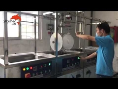 Skymen JTM-3024GH 77L 1200W Dpf trois réservoirs nettoyeur à ultrasons industriel mouvement Horizontal avec Li