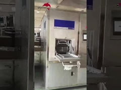 Machine de séchage de nettoyage par pulvérisation avec panier rotatif vertical