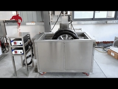 Nettoyage des jantes lourdes avec le nettoyant de roues à ultrasons Skymen.