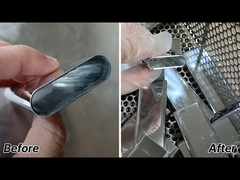 Nettoyage de plusieurs coques d'e-cigarettes avec un nettoyeur à ultrasons industriel Skymen