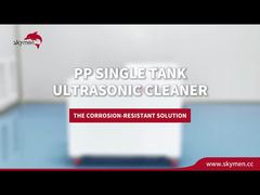Nettoyeur ultrasonique à réservoir unique en PP