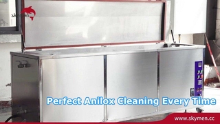 Machine de nettoyage de rouleau d'Anilox